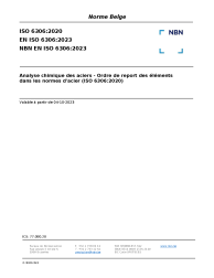 NBN EN ISO 6306:2023