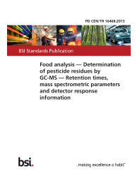 PD CEN/TR 16468:2013