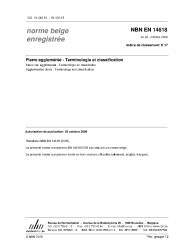 NBN EN 14618:2009