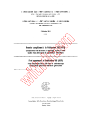IEC 60361A:1972