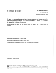 NBN EN 295-2:1995