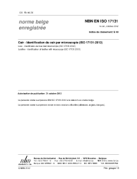 NBN EN ISO 17131:2012