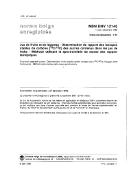NBN ENV 12140:1996