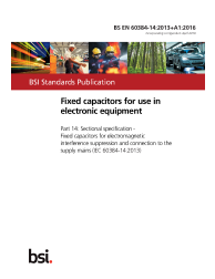 BS EN 60384-14:2013+A1:2016