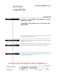 UNE-EN 300385 V1.2.1:2006