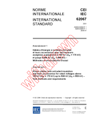 IEC 62067:2001/AMD1:2006