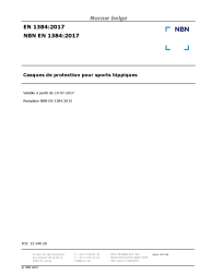 NBN EN 1384:2017