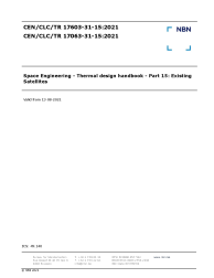 CEN/CLC/TR 17063-31-15:2021