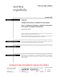 UNE-EN ISO 15536-2:2007