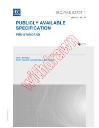 IEC PAS 62707-1:2011