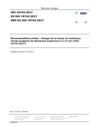 NBN EN ISO 19743:2017