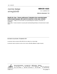 NBN EN 16503:2014