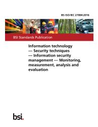 BS ISO/IEC 27004:2016