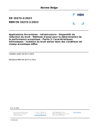 NBN EN 16272-2:2023