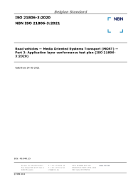 NBN ISO 21806-3:2021