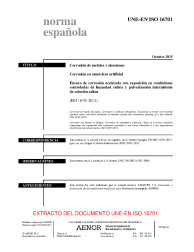 UNE-EN ISO 16701:2015