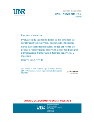 UNE-EN ISO 28199-2:2022