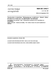 NBN ISO 3443-5:1992