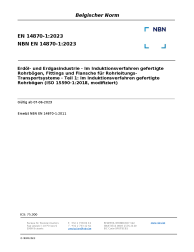 NBN EN 14870-1:2023