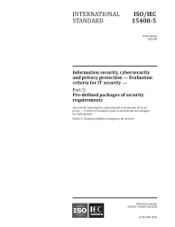 ISO/IEC 15408-5:2022