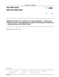 NBN ISO 5893:2021