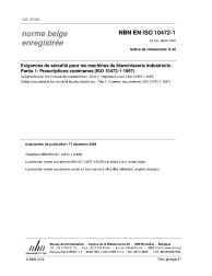 NBN EN ISO 10472-1:2009
