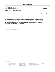 NBN ISO 13061-3:2023