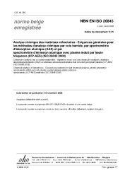 NBN EN ISO 26845:2008