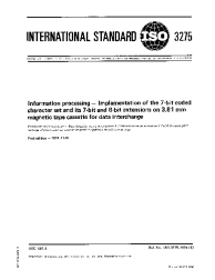ISO 3275:1974