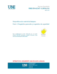 UNE-EN 61347-1:2016/A1:2021