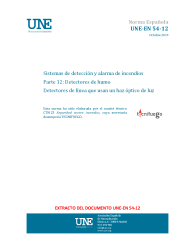 UNE-EN 54-12:2019 (R2020)