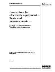 BS EN 60512-11-11:2002