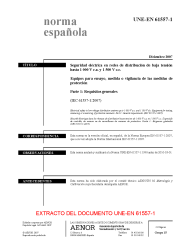 UNE-EN 61557-1:2007