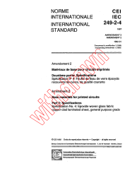 IEC 60249-2-4:1987/AMD2:1992