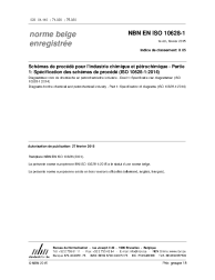 NBN EN ISO 10628-1:2015