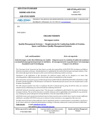 ASD-STAN prEN 9101 P9:2022