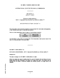 IEC 60079-11:2023/ISH4:2025