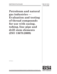 BS EN ISO 13678:2009
