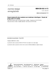 NBN EN ISO 5173:2010