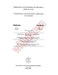 IEC 60335-2-8:1981/AMD1:1985