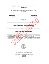 IEC 60162:1972/AMD2:1978