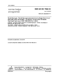 NBN EN ISO 7866/AC:2014