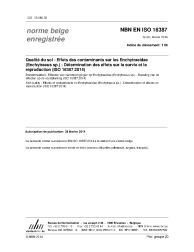 NBN EN ISO 16387:2014