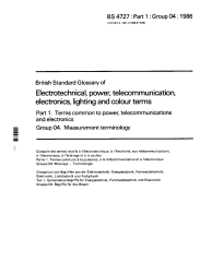 BS 4727-1 Group 04:1971