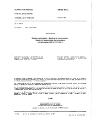 NBN ISO 4172:1992