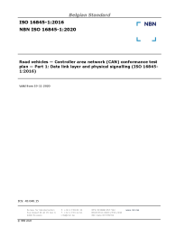 NBN ISO 16845-1:2020