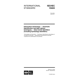 ISO/IEC 15424:2000