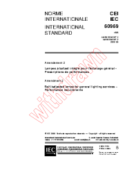 IEC 60969:1988/AMD2:2000