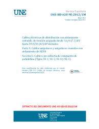 UNE-HD 620-9E:2012/1M:2017