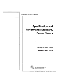 ASME B5.56M-1994 (R2019)